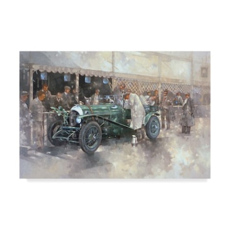 Peter Miller 'Bentley Old No.7' Canvas Art,12x19
